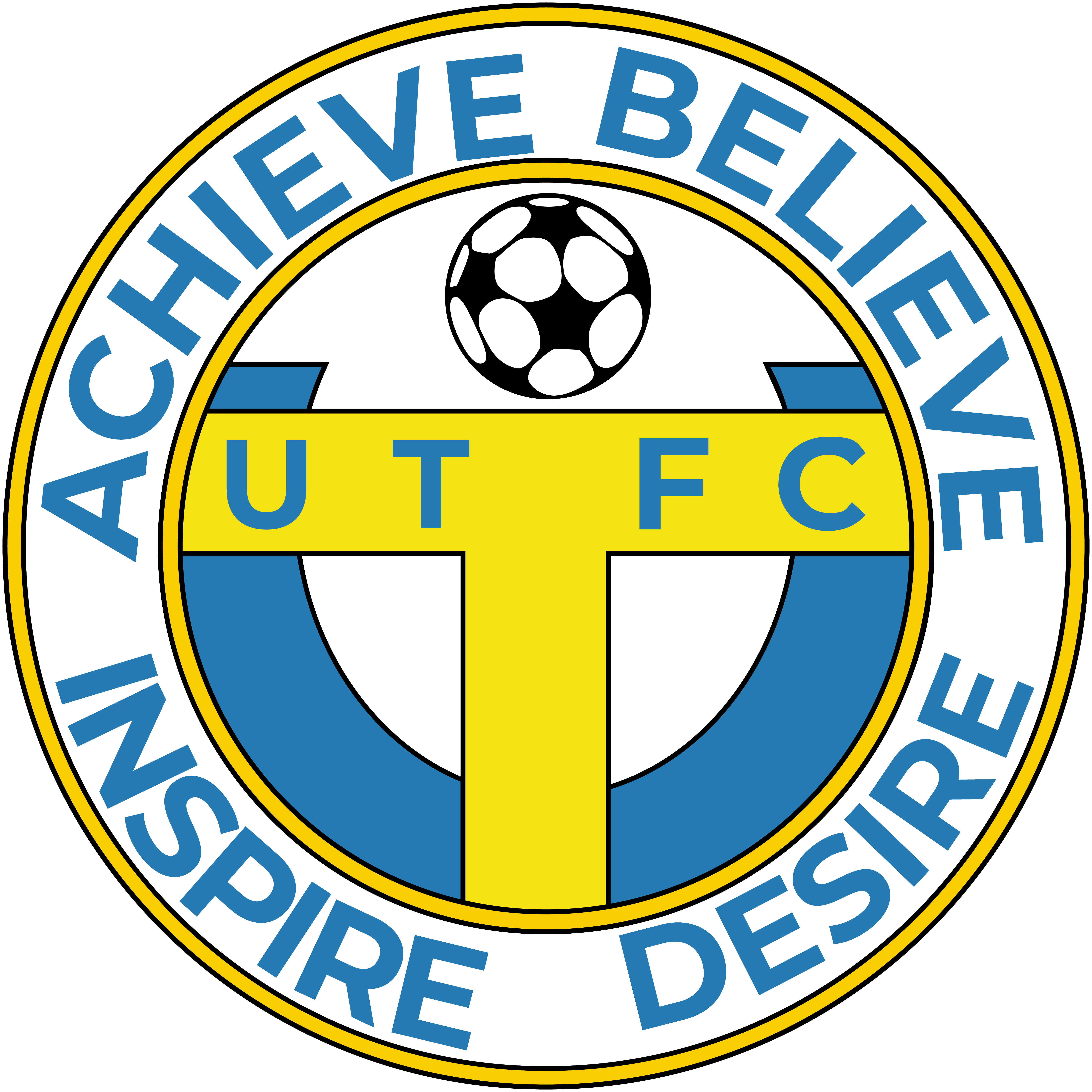 Urmston Town Juniors FC Badge